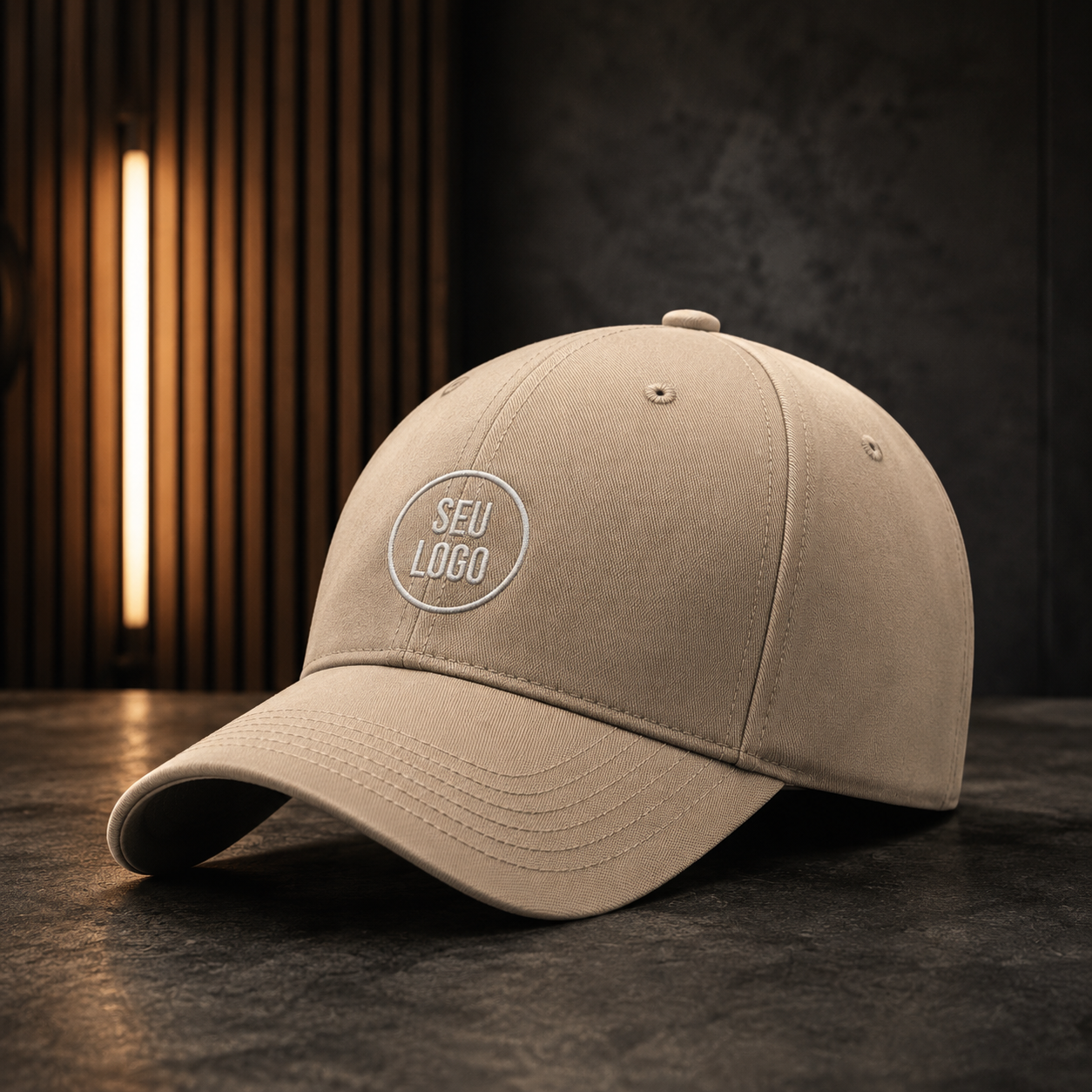 Boné modelo 6 Gomos personalizado da Makuim Bonés
